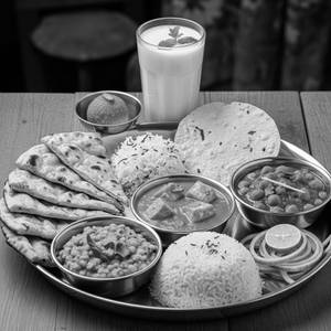 Panjabi thali 