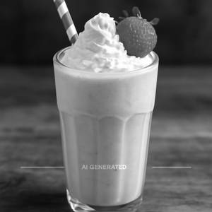 Strawberry milkshake