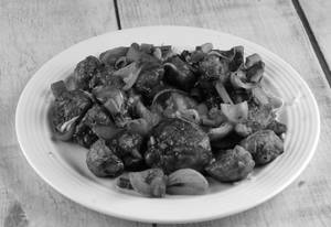 Mushroom Chilli Dry