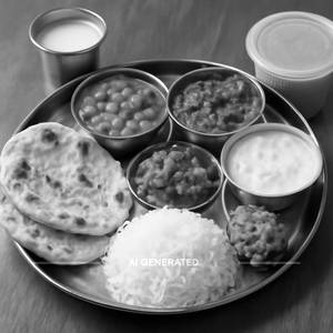 Special punjabi thali [with parcel]