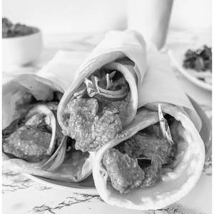 Smoky Butter Chicken Roll