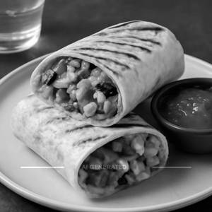Veggies Grilled Burritos