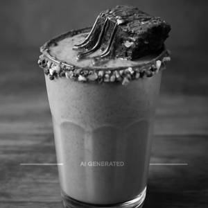 Brownie Nutella Shake 