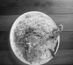 Special Chicken Biryani,2pic chicken