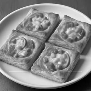 Puff Pizza  (4 Pcs) 