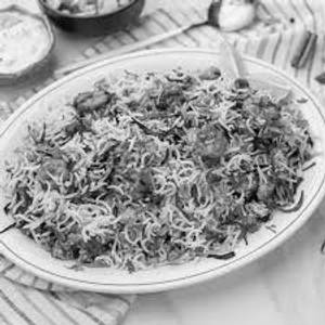 Prawns biryani