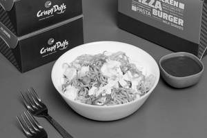 Egg Delight Fried Maggi{Korean Spiced}