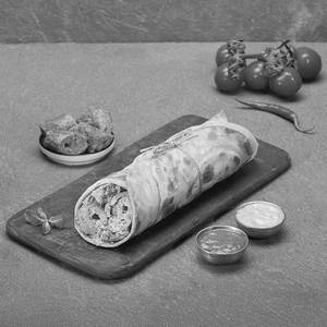 High Protein Double Seekh Chicken Roll