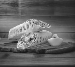 Lemon Kaju Chicken Shawarma