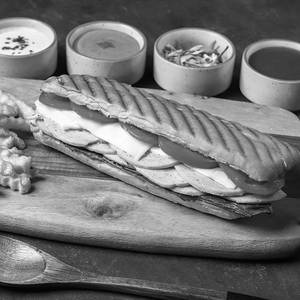 Smoked Chicken Ham & Cheese Melt Panini