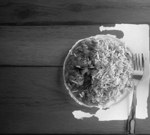 Fried Rice with Gravy Manchurian