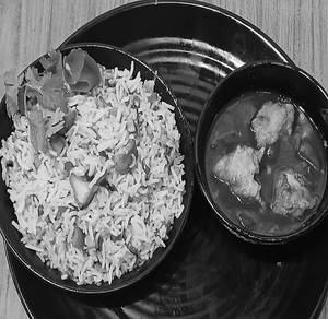 Chicken Fried Rice With Chilly Chicken Combo