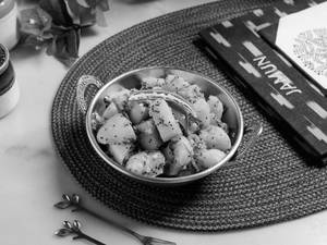 Hari Mirch Ke Aloo - Gluten Free, Dairy Free