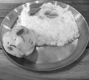 Aloo Seddho Ghee Bhat
