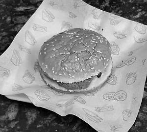 Spicy Chilli Tadka Burger