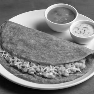 Cheese Aloo Palak Dosa