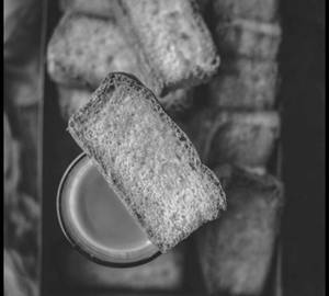 Big toast biscuit