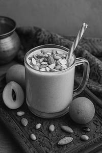 Chickoo Nutty Milkshake