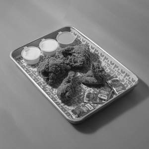 Classic Fried Chicken [4 Pcs] (2 Garlic Dip + 1 Orange Dip + Ketchup)