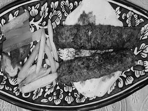Kabab Halabi Spicy Chicken  2 Skewers - Lebanese