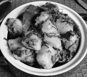 Aloo Palak [Dry]