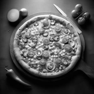 Veggie Paradise Pizza