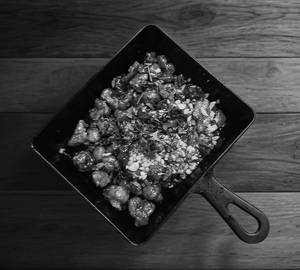 Garlic mushroom
