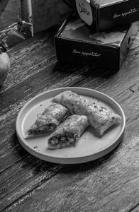 Chicken Shawarma Crêpe