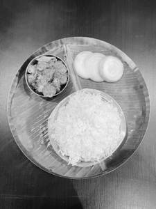 White Rice + Paneer Curry (250Ml)