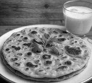 Paneer Paratha + Buttermilk-250Ml
