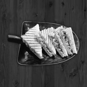 Corn and cheese sandwich
