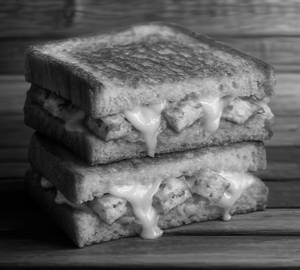 Paneer cheese grilled sandwich