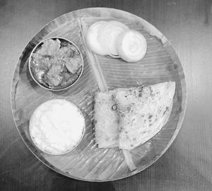 2 Parotta With Chicken Curry 250 Ml And Curd Rice 250 Ml