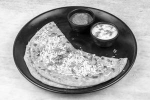 Cheese Aloo Kanda Parotha
