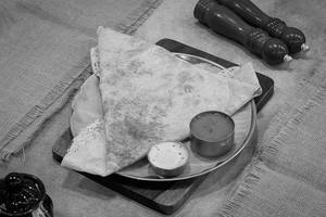 Ghee Podi Dosa.