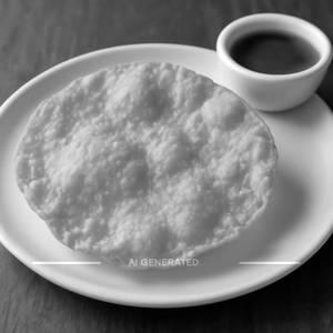 Fried papad [1pc]
