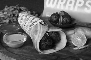 Veg Seekh Kebab Roll