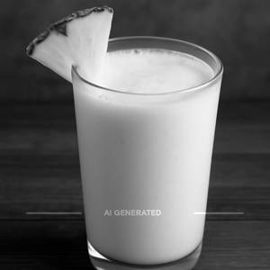 Pineapple Milkshake (300ml)