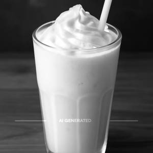 Vanilla milkshake