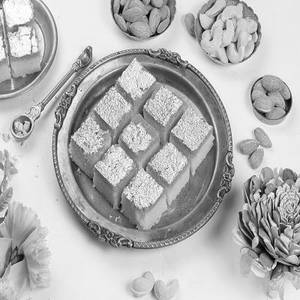 Pink Coconut Burfi