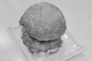 Wendo's Fried Tandoori Chicken Burger