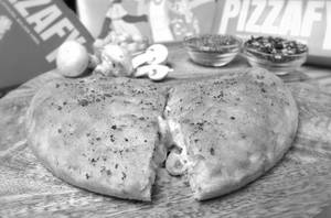 Mushroom Corn & Onions Calzone