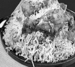 Chicken Biryani Haf(1pic)