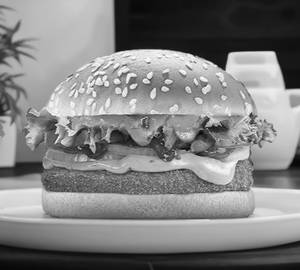 Deviled chicken burger