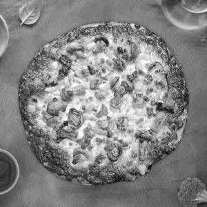 Corn and mushroom pizza [8 inches]