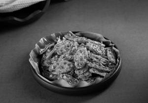Crispy-fried Lotus Root Chips In Sweet Chilli Sauce