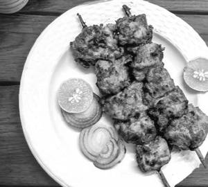 Chicken achari kebab [6 pieces]