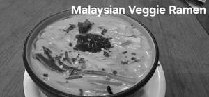 Malaysain Veggie Ramen