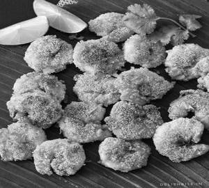 Fried prawns 