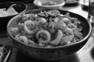 Lemon and Ginger Squid
